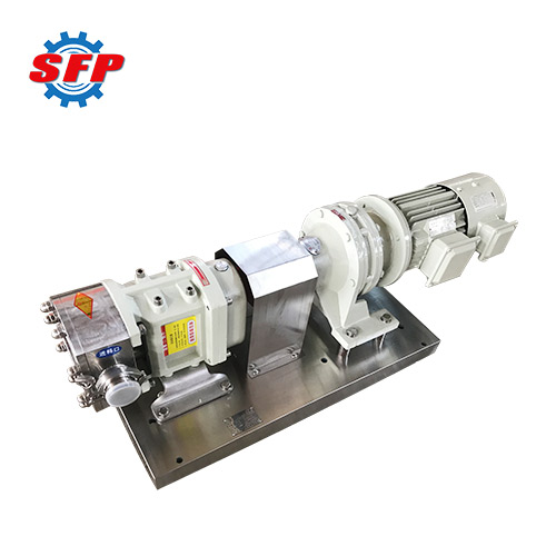 3RP Lobe Pump With Variable Frequency Motor